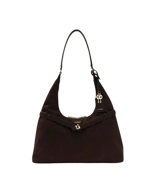 Guess Black Shoulder Bags