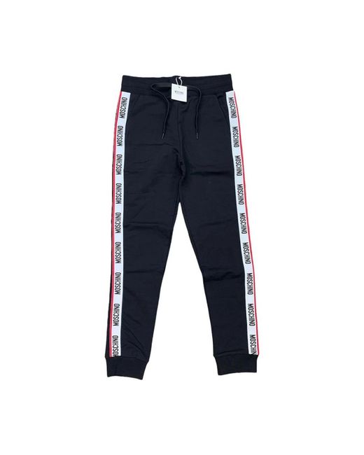 Moschino Blue Sweatpants for men
