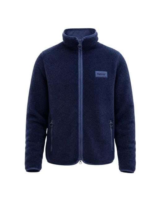 Barbour Blue Faux Fur & Shearling Jackets for men