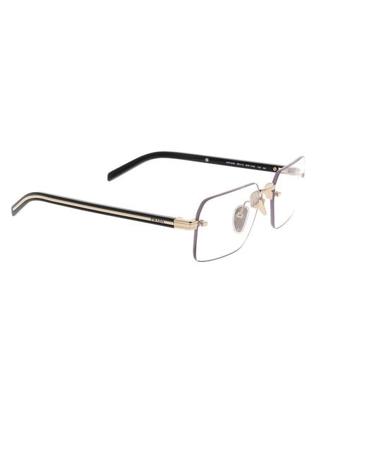 Prada Optical Frame in het Metallic