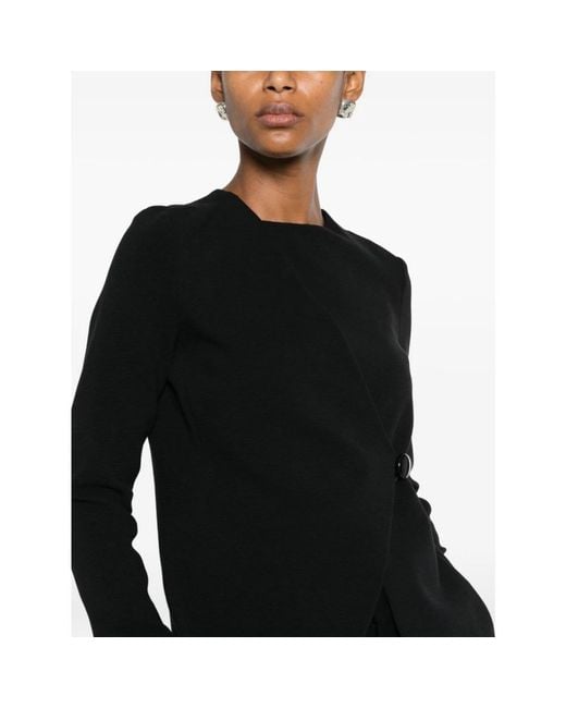 Emporio Armani Black Blouses