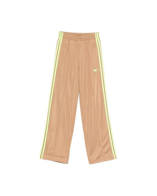 Adidas Firebird Cardboard Signature Track Pants in het Natural