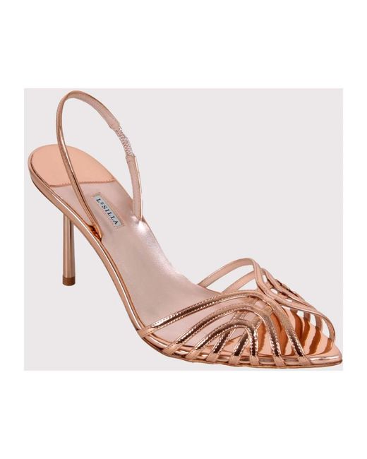 Le Silla Pink High Heel Sandals
