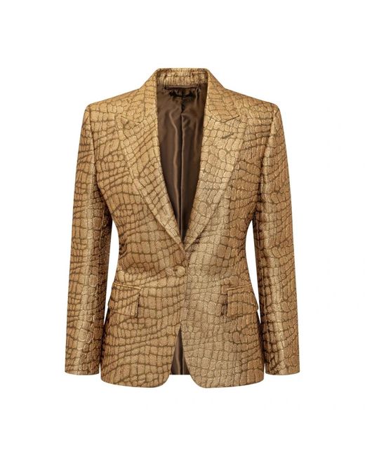 Tom Ford Brown Blazers
