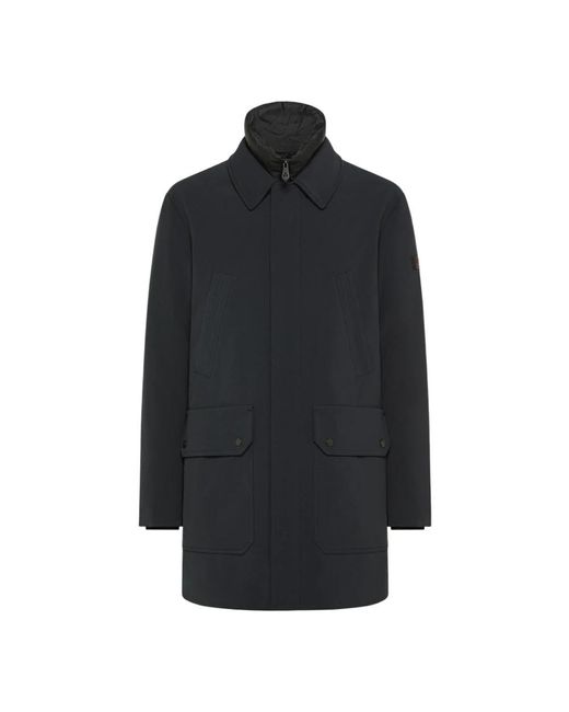 Peuterey Black Down Coats for men