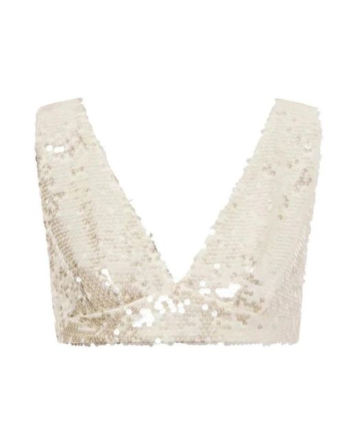 Philosophy Di Lorenzo Serafini White Sleeveless Tops