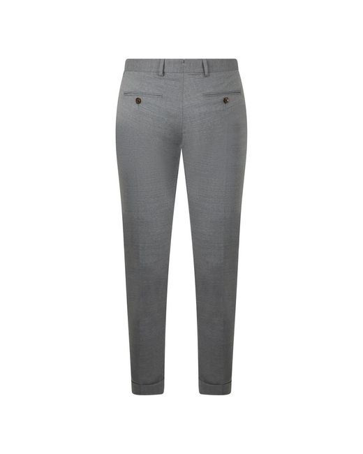 Moorer Gray Suit Trousers for men