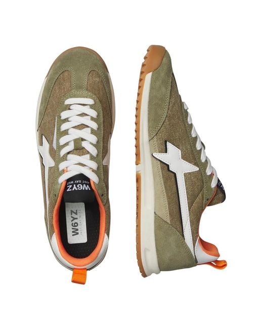 W6yz Green Sneakers for men