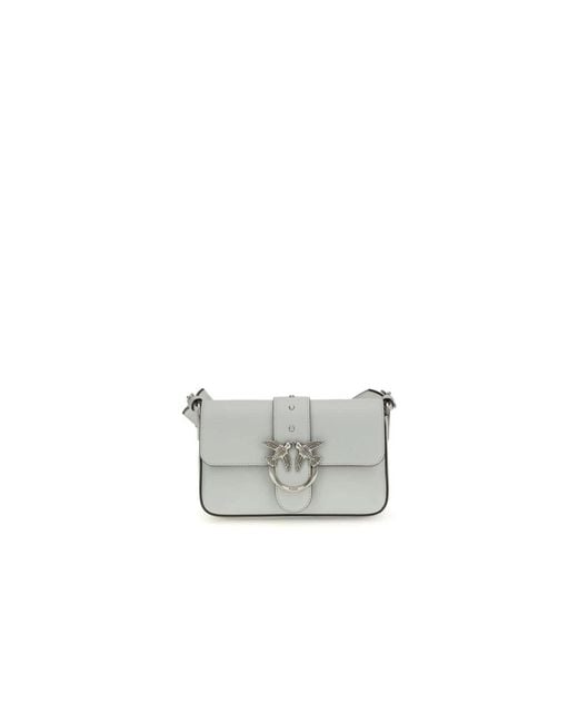 Pinko Gray Shoulder Bags