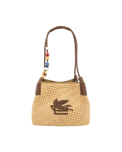 Etro Metallic Shoulder Bags