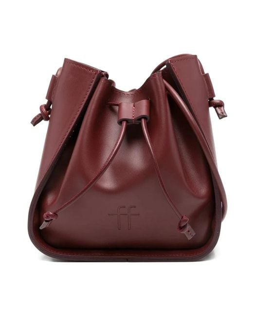 Forte_forte Red Bucket Bags