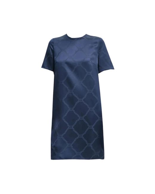 Short Dresses Twinset de color Blue