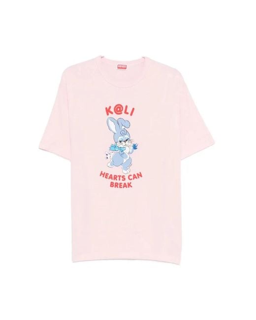 KENZO Pink T-Shirts for men