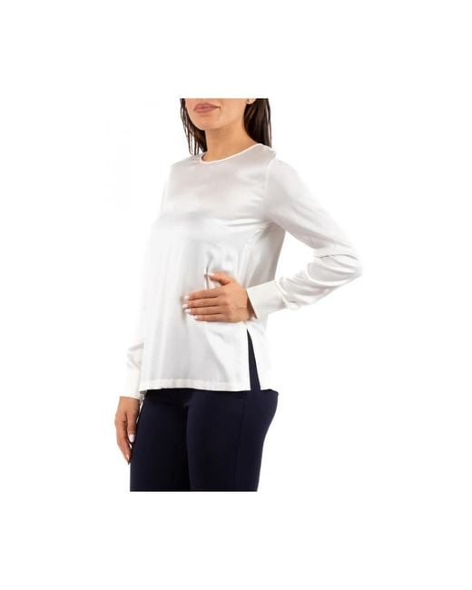 Max Mara White Blouses
