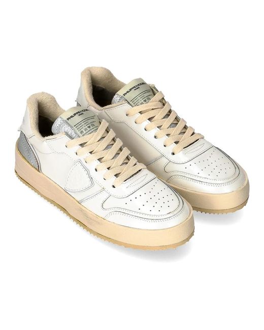 Philippe Model White Sneakers