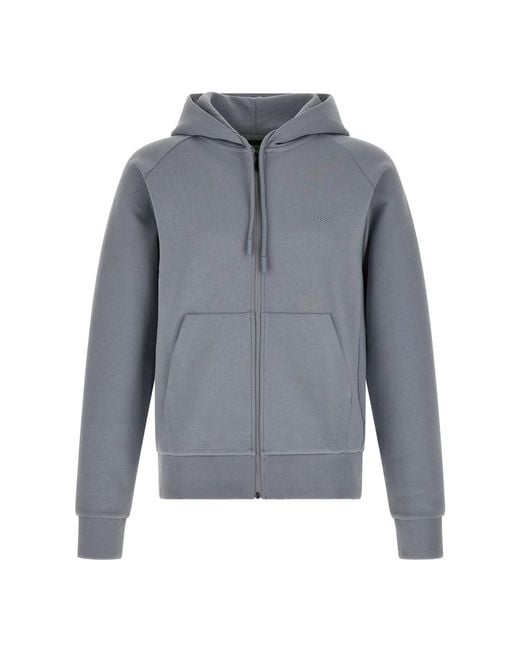 Boss Gray Zip-Throughs for men