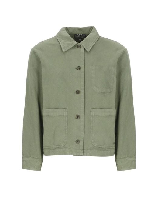 A.P.C. Green Light Jackets