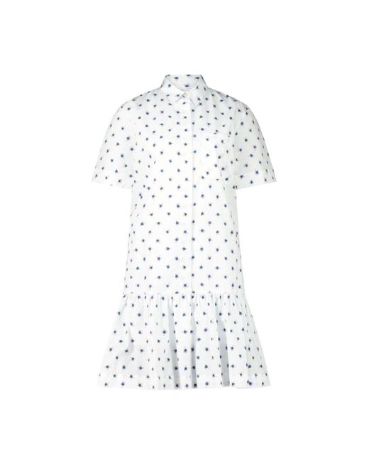 PS by Paul Smith White Blumiges sommerkleid
