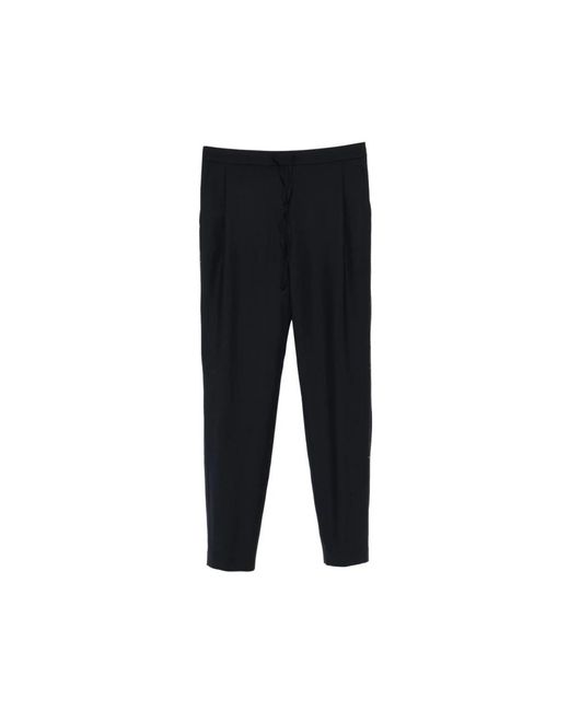 Fabiana Filippi Black Slim-Fit Trousers