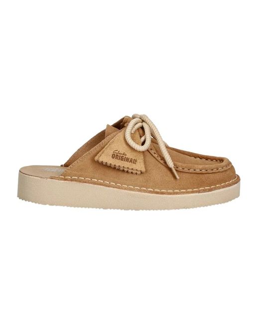 Clarks Sliders in het Brown