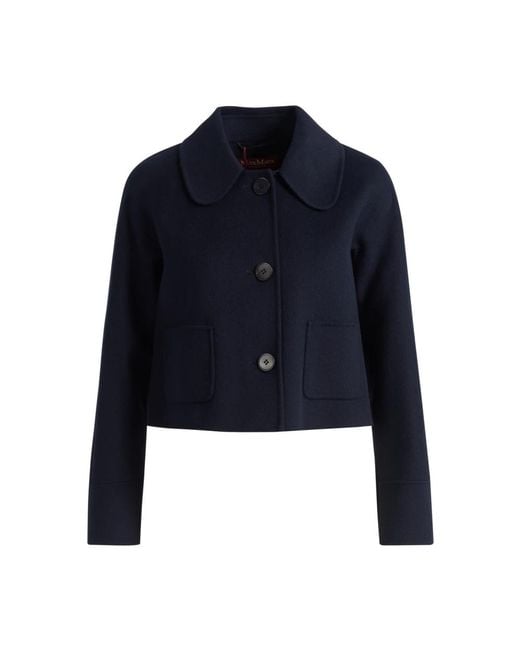 Max Mara Blue Light Jackets