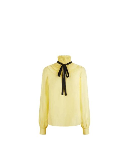 Manoush Yellow Long Sleeve Tops