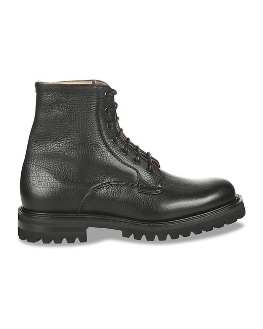 Church's Black Lace-Up Boots for men