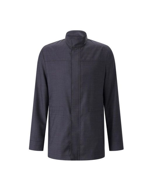 Canali Blue Light Jackets for men