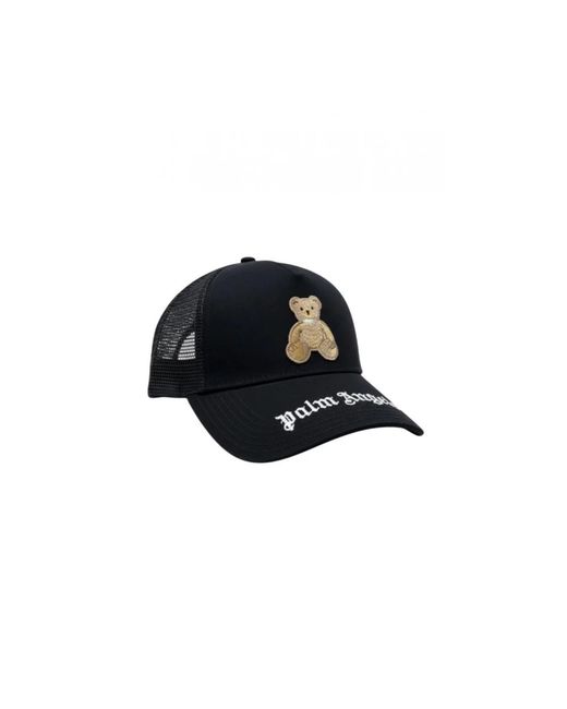 Palm Angels Black Hats & Caps for men