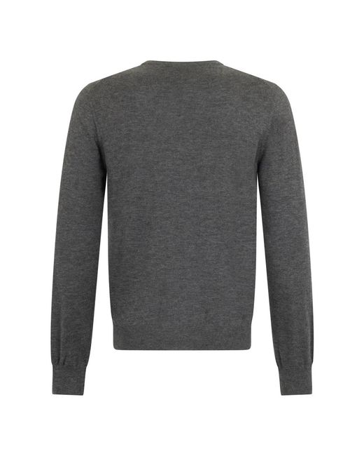 Malo Gray Cashmere Knitwear for men