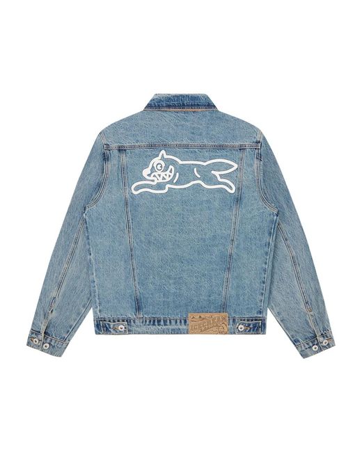 ICECREAM Blue Denim Jackets for men