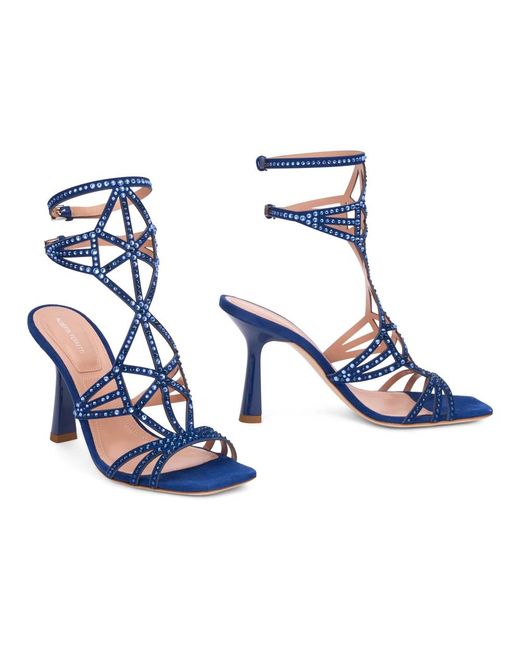 Alberta Ferretti Blue Sandalen