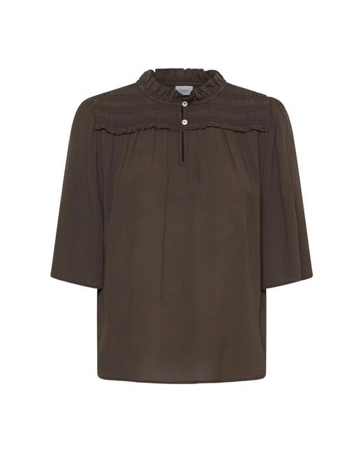 Saint Tropez Aileen Top in het Brown