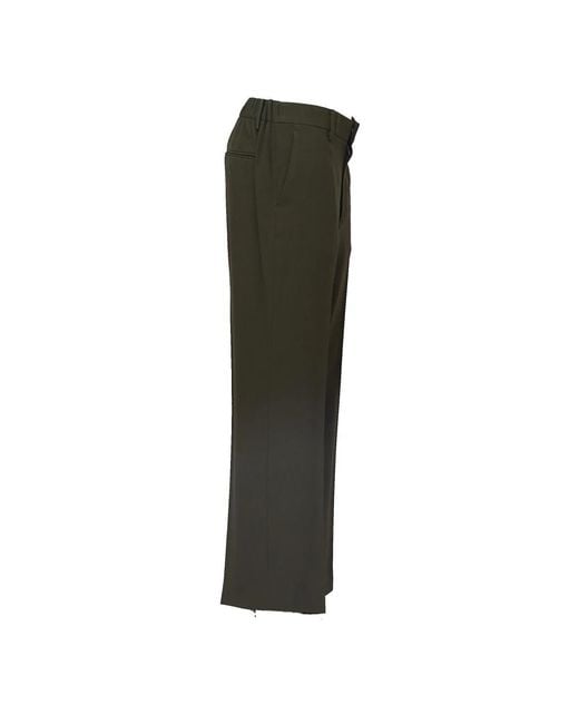 N°21 Gray Straight Trousers