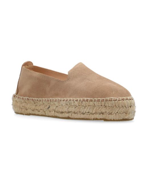 Shoes > flats > espadrilles Manebí en coloris Natural