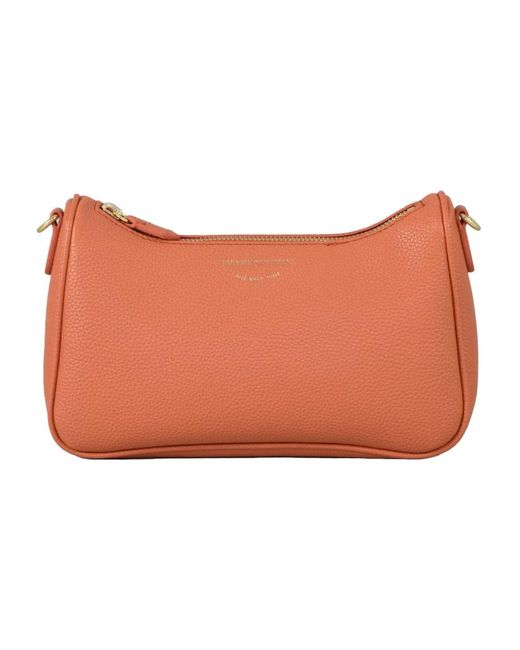 Emporio Armani Orange Shoulder Bags