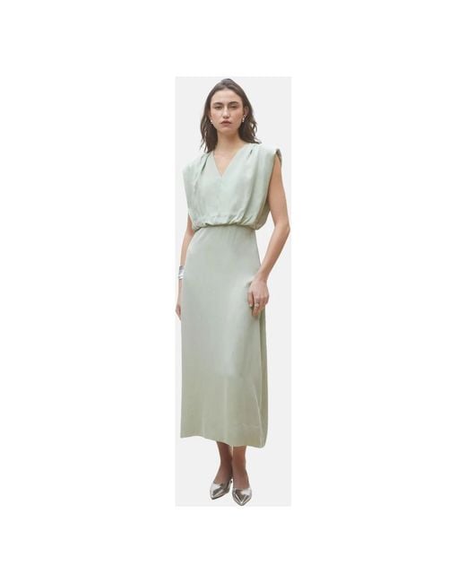 Suncoo Green Midi Dresses