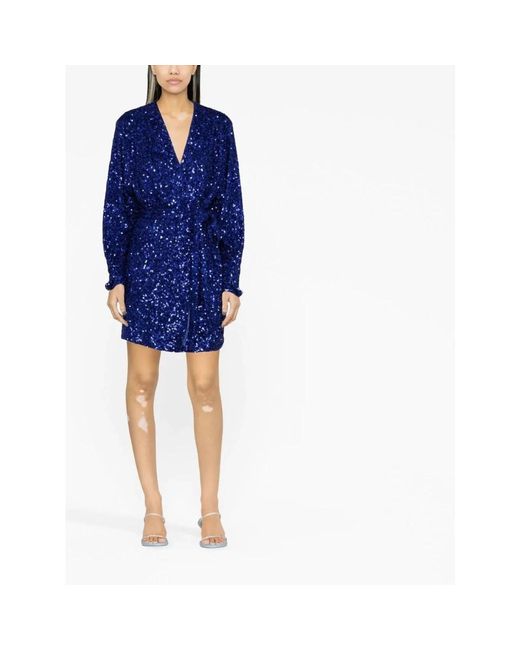 ROTATE BIRGER CHRISTENSEN Blue Party Dresses