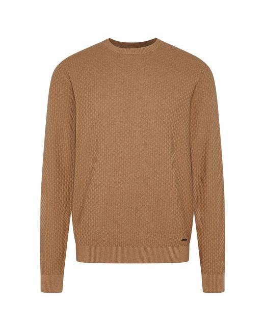 Bugatti Brown Round-Neck Knitwear for men