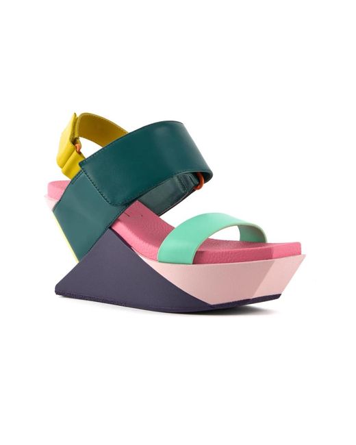 United Nude Blue Wedges