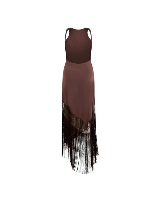 ANDAMANE Brown Maxi Dresses