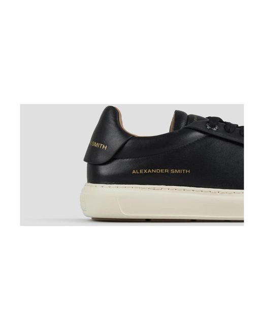 Alexander Smith Black Sneakers for men
