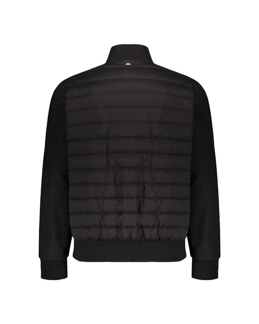 Herno Black Bomber Jackets for men