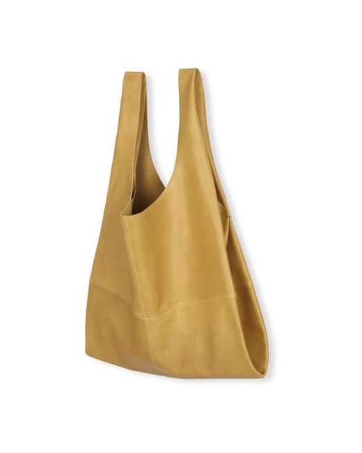 Cortana Yellow U Xl, Senfgelbe Ledertasche