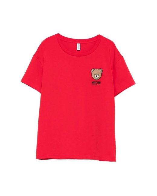 T-Shirts Moschino de color Red