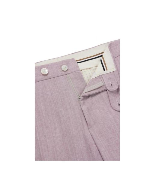 HUGO Broeken ,Roze ,Chinos in het Purple voor heren