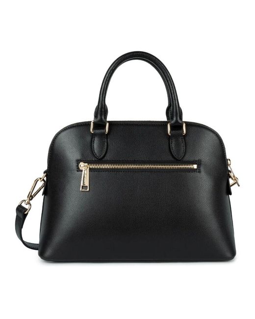 Lancaster Black Schwarze Reißverschluss-Halbmond-Tasche Sierra Jia