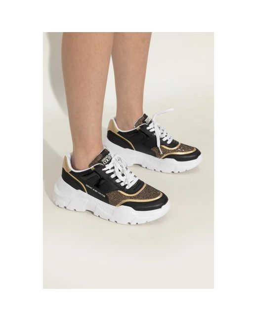 Versace Jeans Couture Black Sneakers