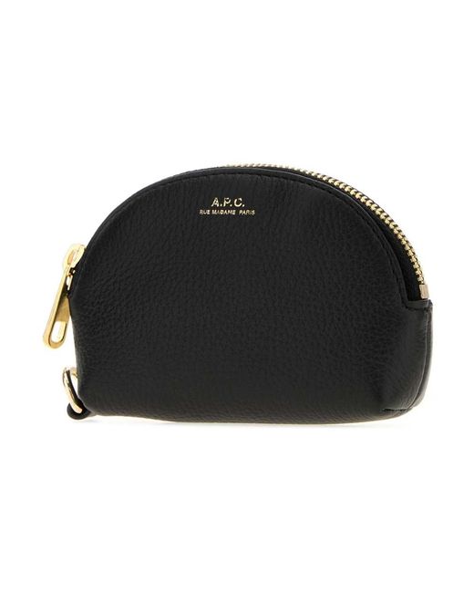 Wallets & Cardholders A.P.C. de color Black