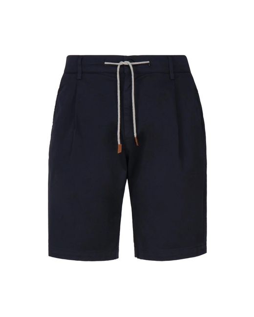 Eleventy Blue Casual Shorts for men